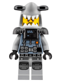 LEGO njo353 Hammer Head - Black Beard, Large Knee Plates (70615)
